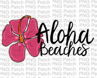 Aloha Beaches, with Hibiscus, Summer Vacation, Beach, Lake, River, Creek, Ocean