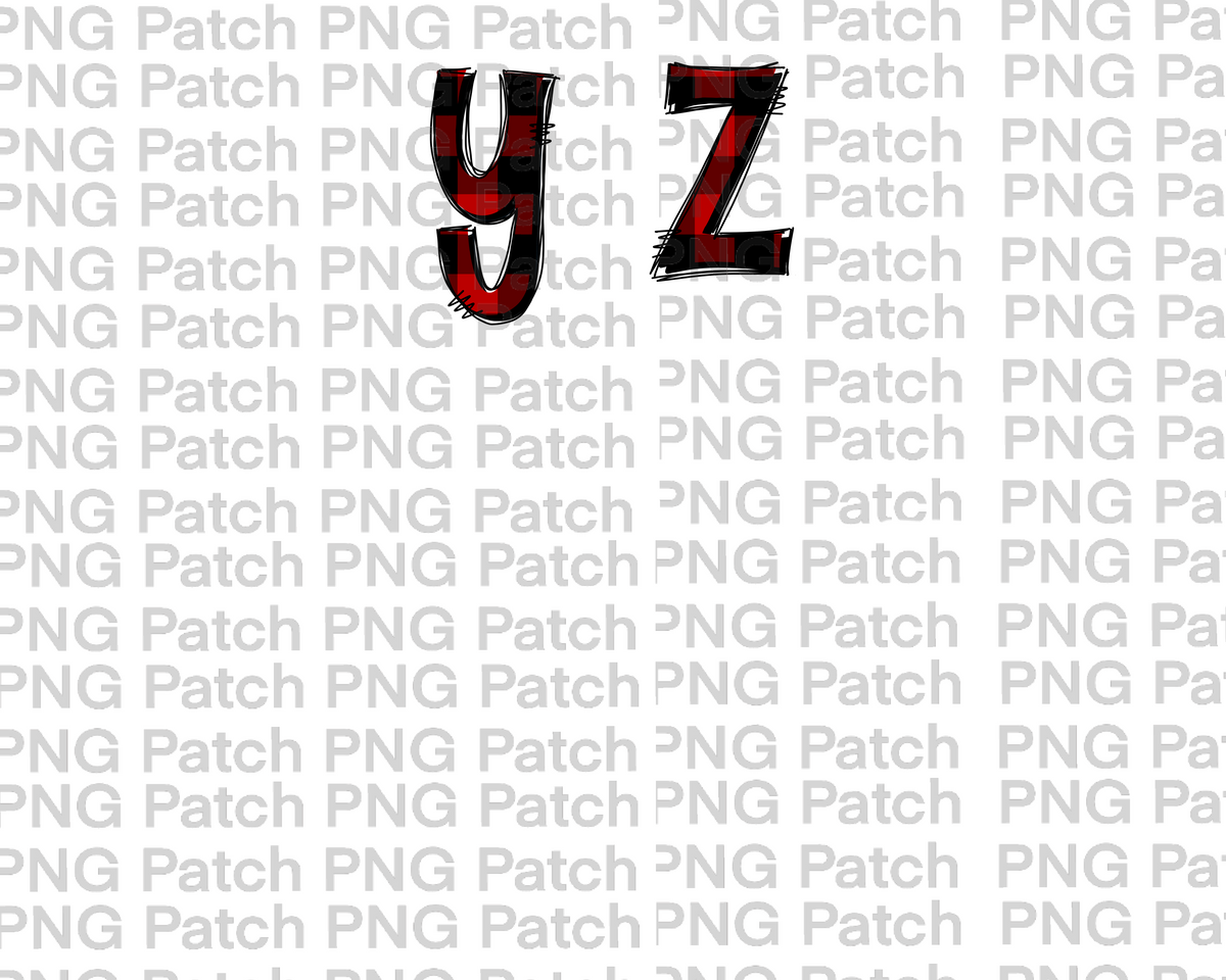 All Lower Case Buffalo Alpha Pack, Alphabet Pack PNG File, Alpha Pack ...
