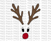 Boy Reindeer, Christmas PNG Files, Holiday Sublimation Design