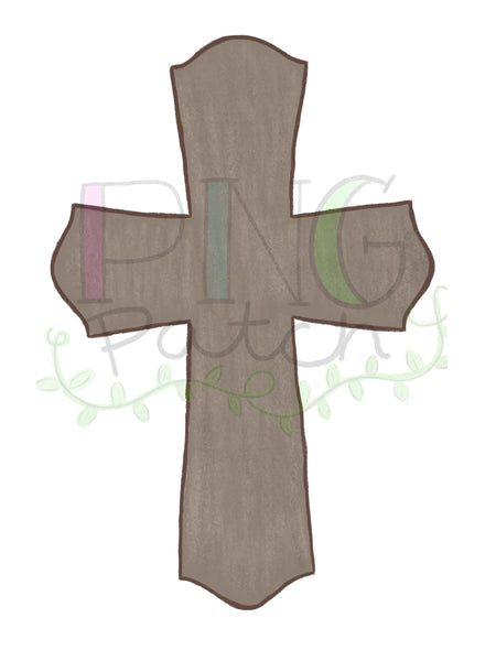 Easter Cross, Plain