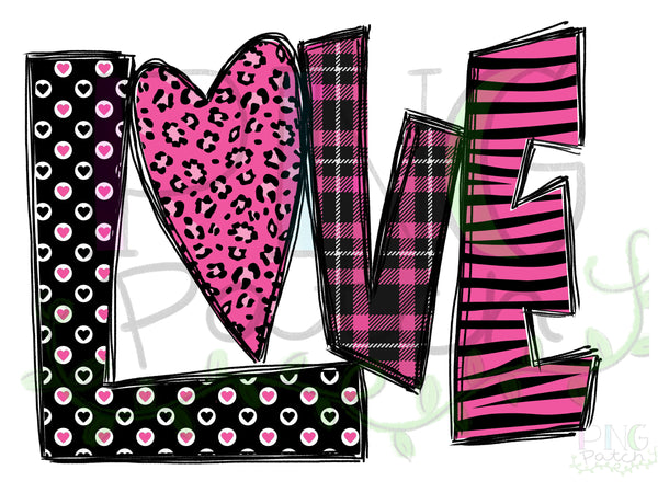 Wild Love Leopard Zebra Print