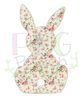 Vintage Rose Bunny, Butter Background