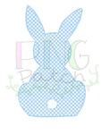 Blue Gingham Bunny