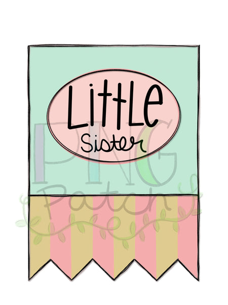 Little Sister Banner Announcement