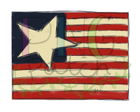 USA Vintage Flag