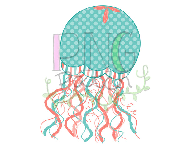 Jellyfish, Teal