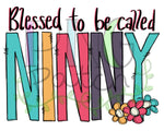 Blessed to be Called Ninny