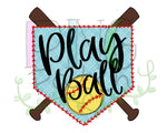 Play Ball, Softball Base