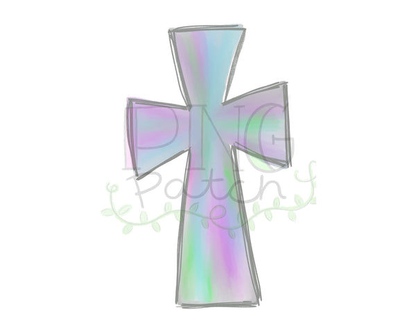 Pastel Cross